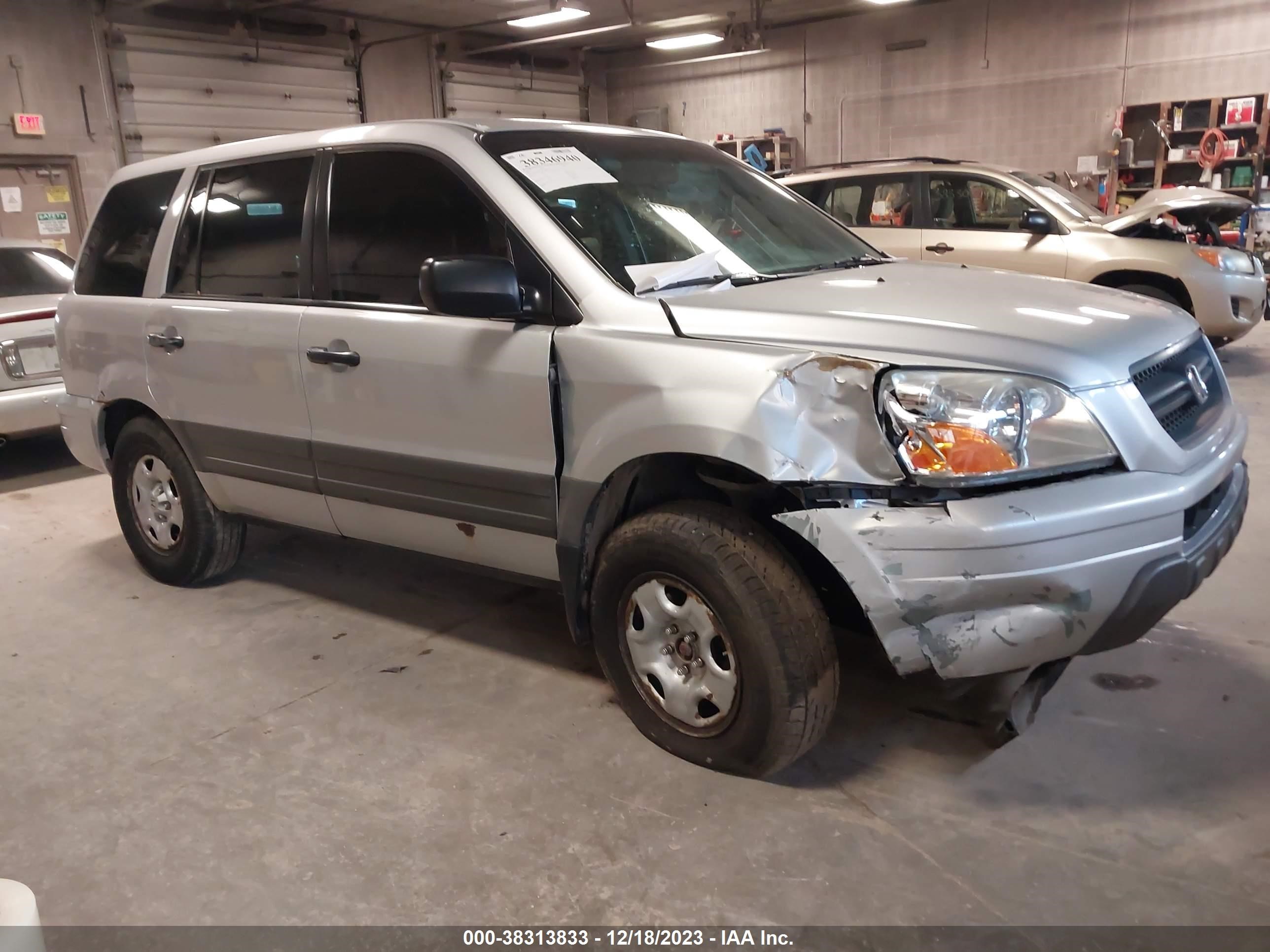 HONDA PILOT 2005 2hkyf18185h554711