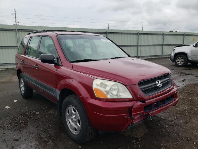 HONDA PILOT LX 2004 2hkyf18194h600061