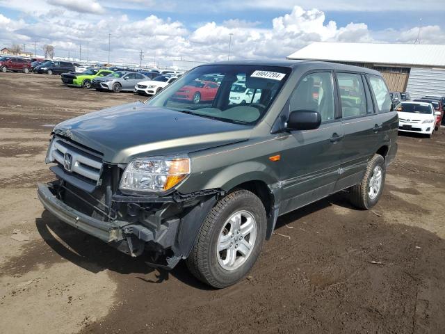 HONDA PILOT 2006 2hkyf18196h532928