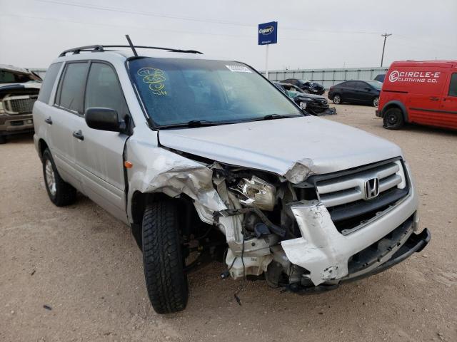 HONDA PILOT LX 2007 2hkyf18197h537984