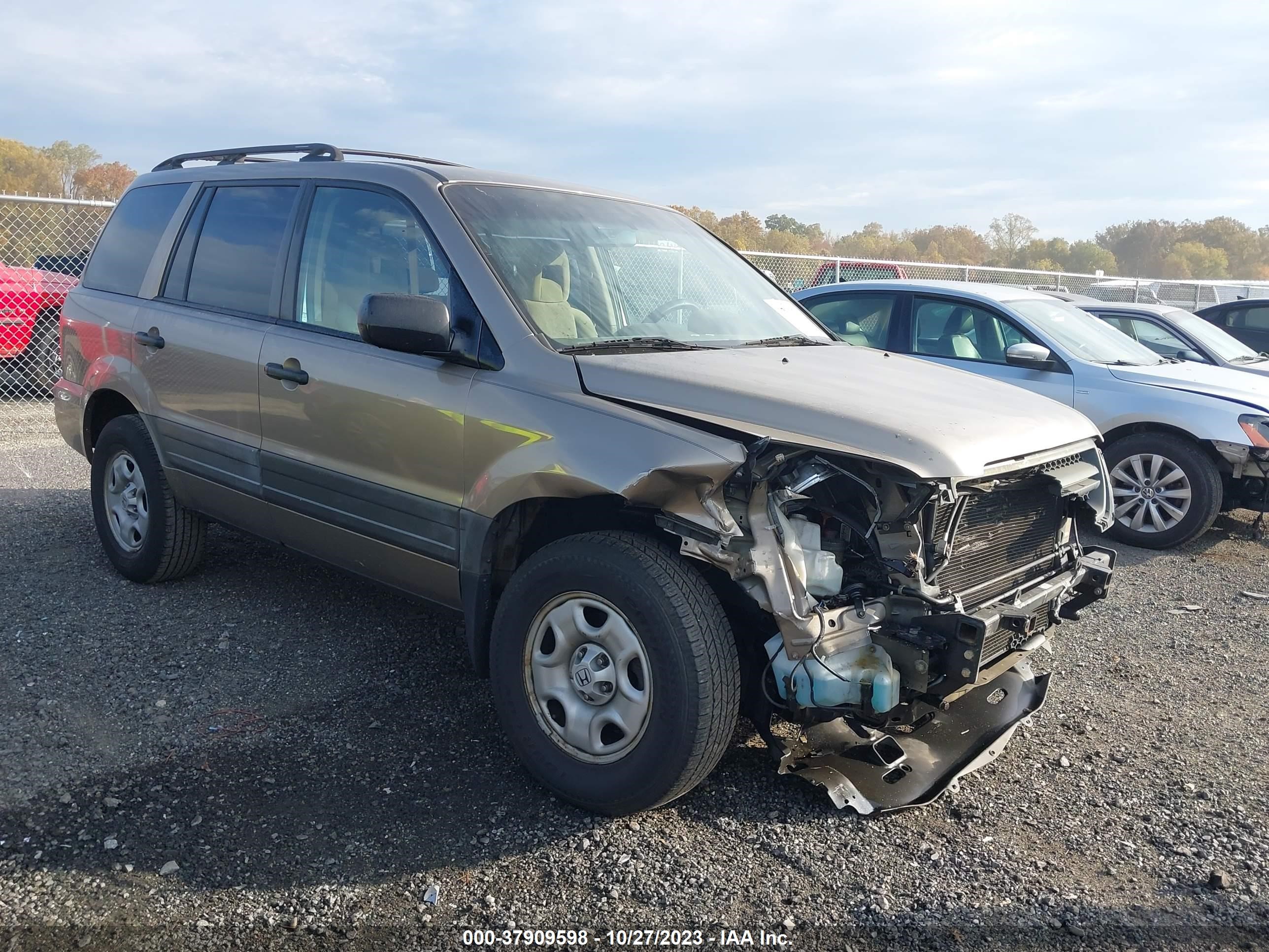 HONDA PILOT 2003 2hkyf181x3h521335