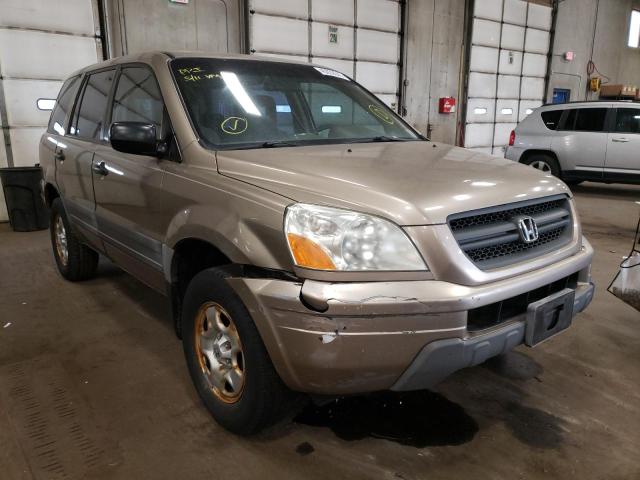 HONDA PILOT LX 2003 2hkyf181x3h535042