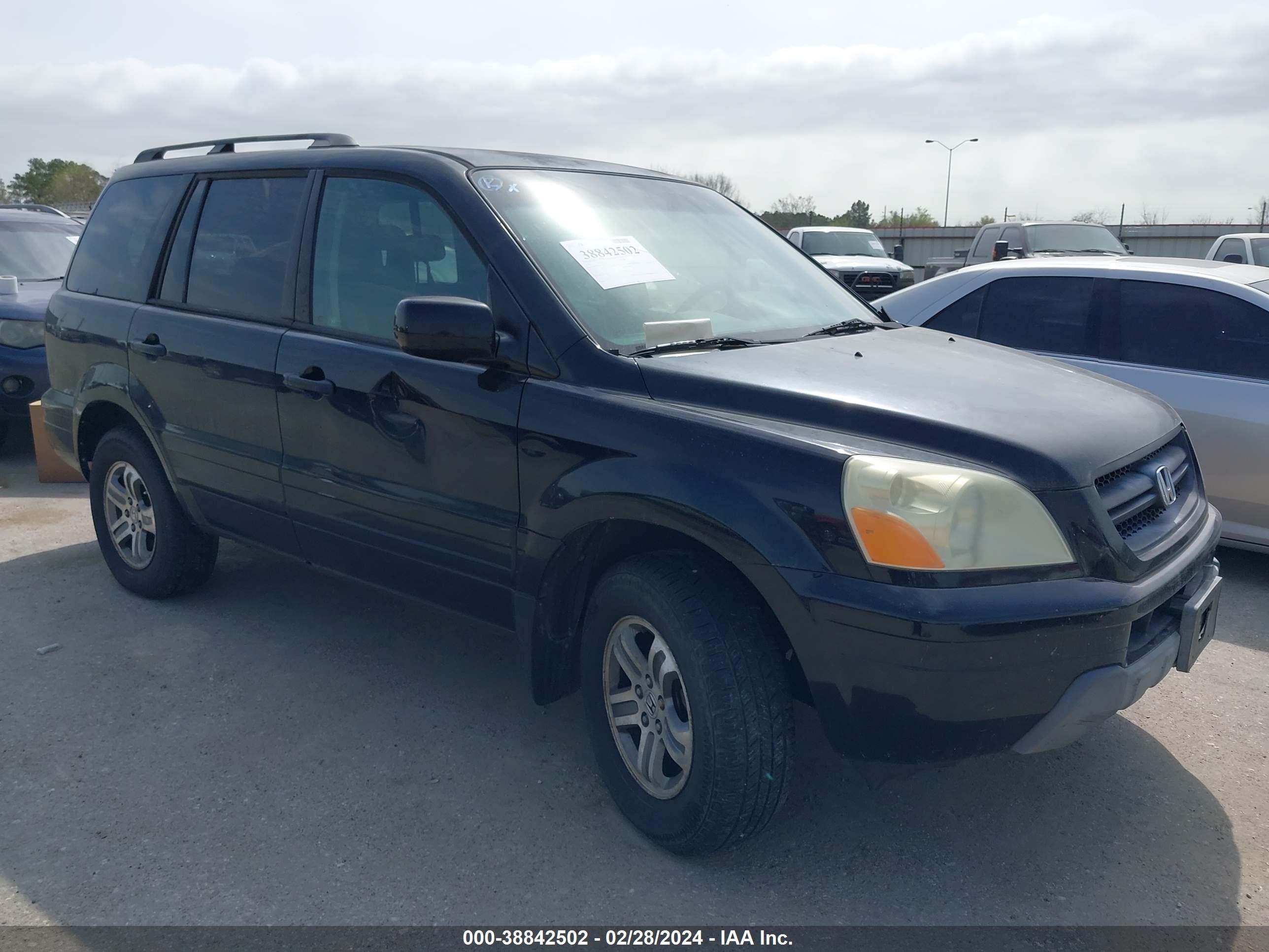 HONDA PILOT 2003 2hkyf18403h510810