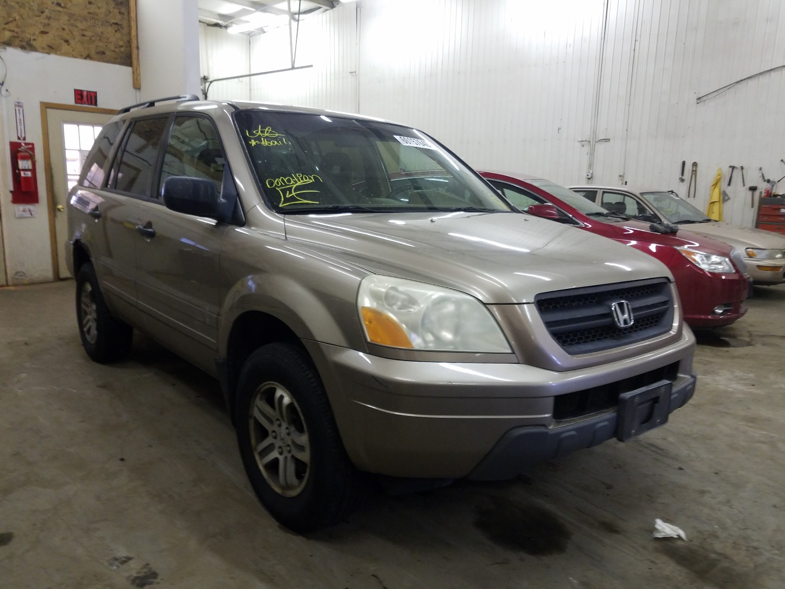 HONDA PILOT 2004 2hkyf18404h514096