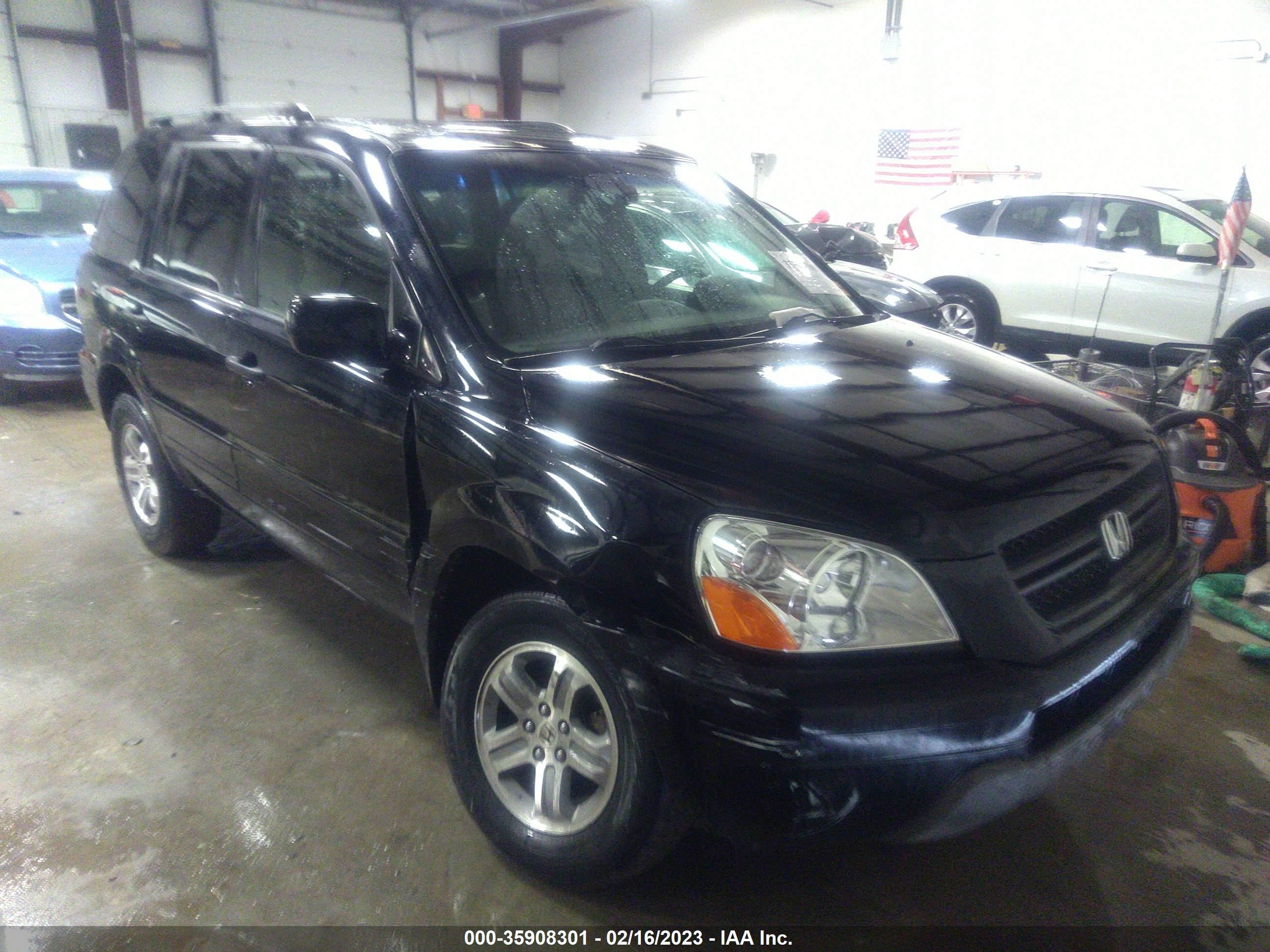 HONDA PILOT 2005 2hkyf18405h553014