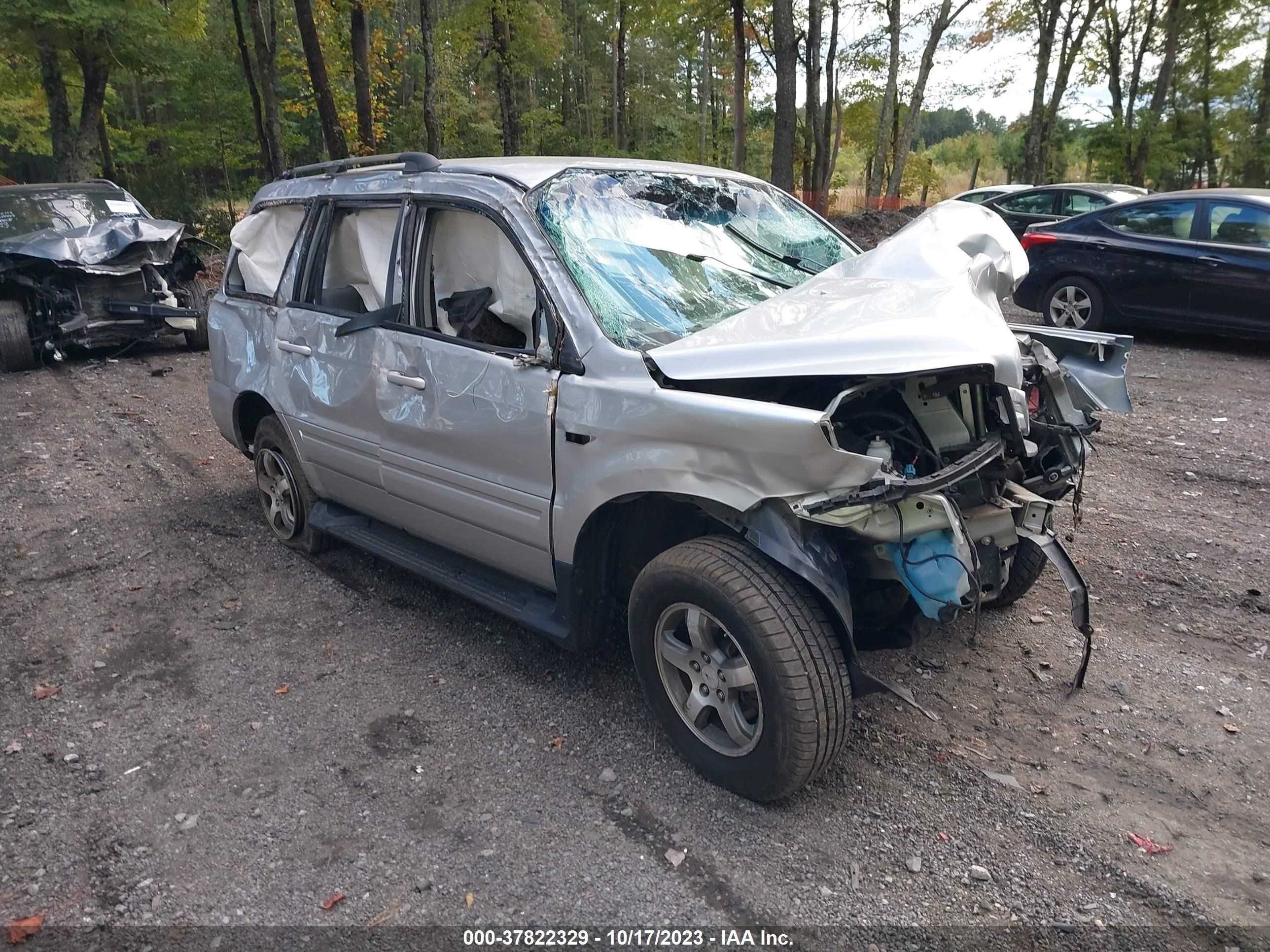 HONDA PILOT 2006 2hkyf18406h538367