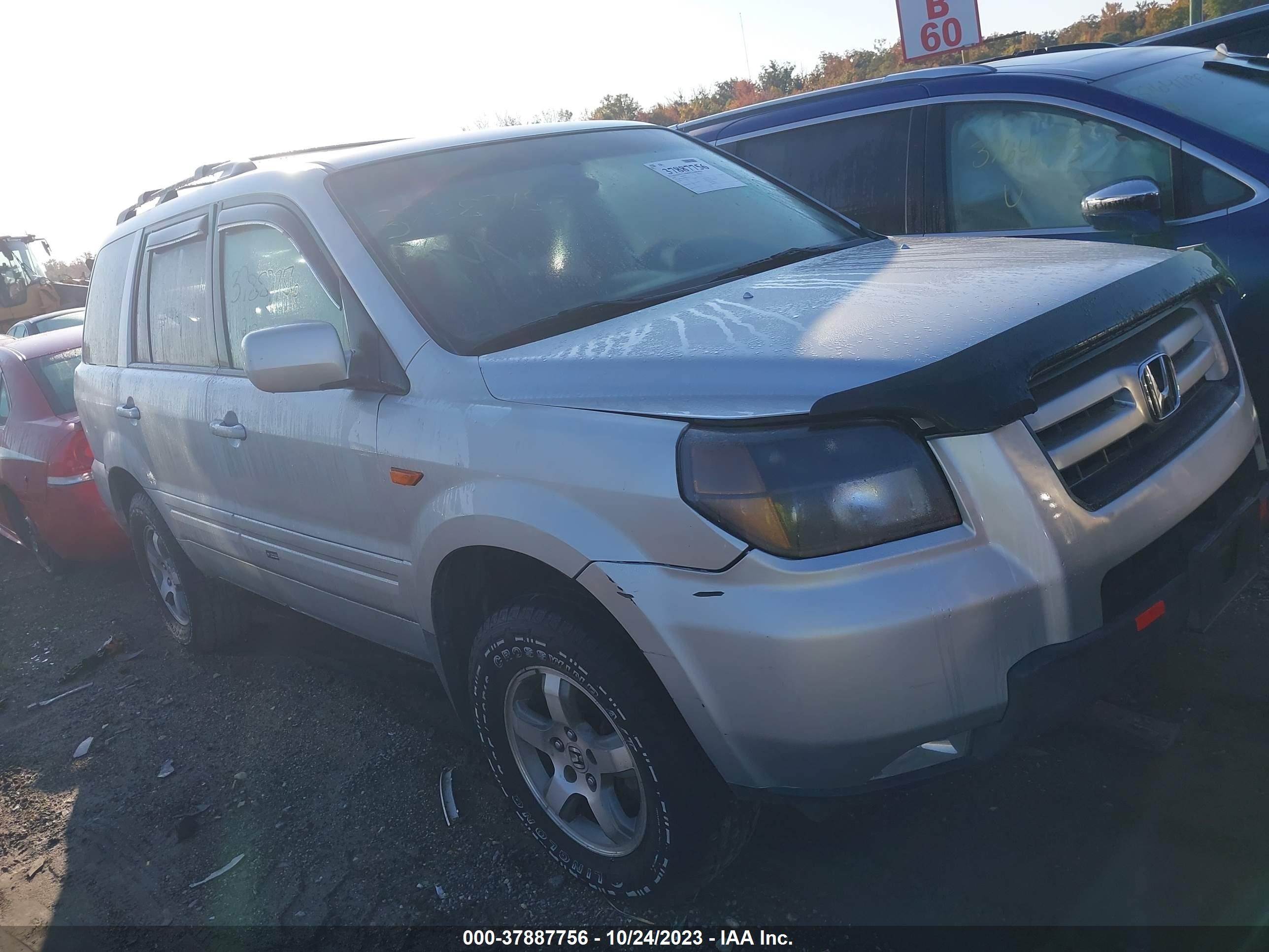 HONDA PILOT 2006 2hkyf18406h553516