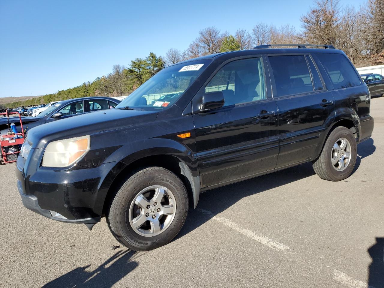 HONDA PILOT 2007 2hkyf18407h535213