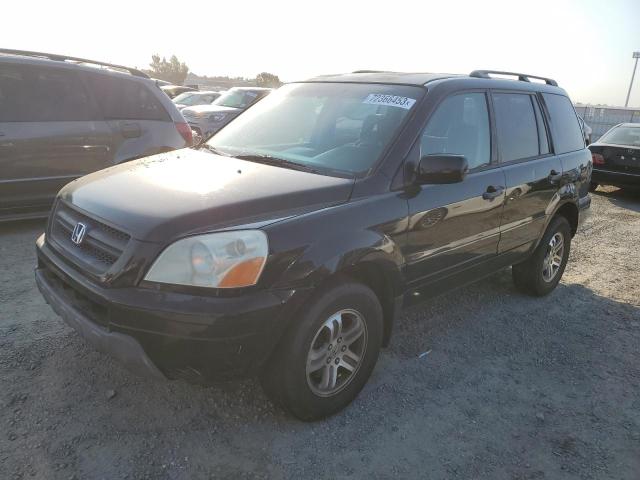 HONDA PILOT EX 2004 2hkyf18414h525639