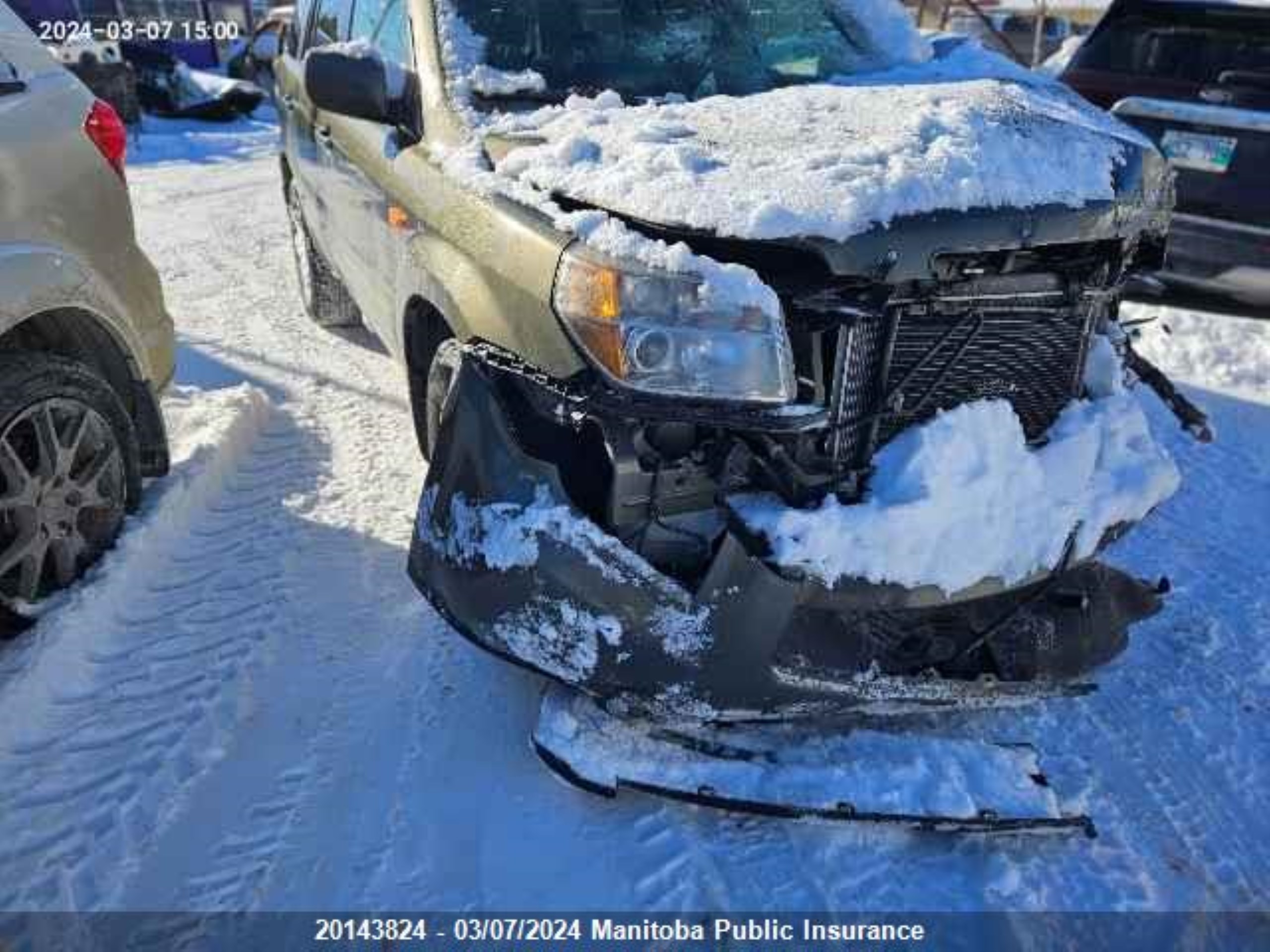 HONDA PILOT 2007 2hkyf18417h000620