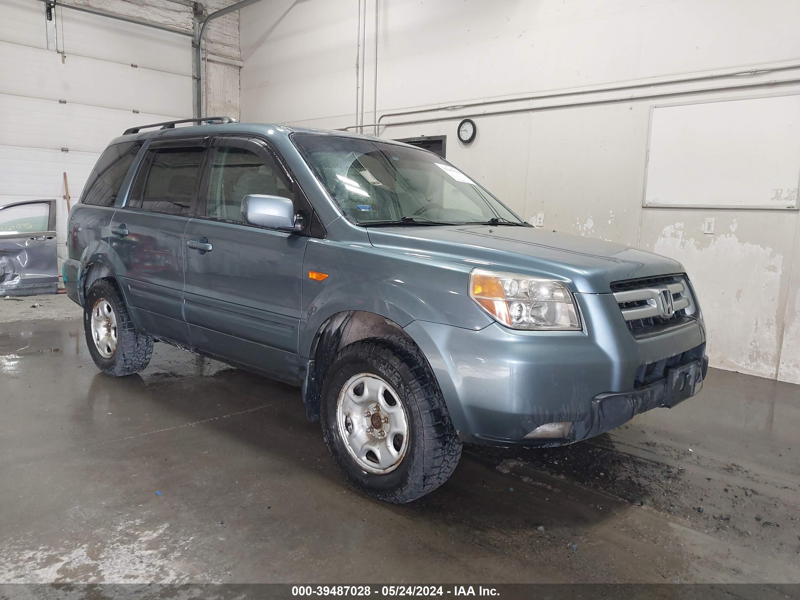 HONDA PILOT 2007 2hkyf18417h506366