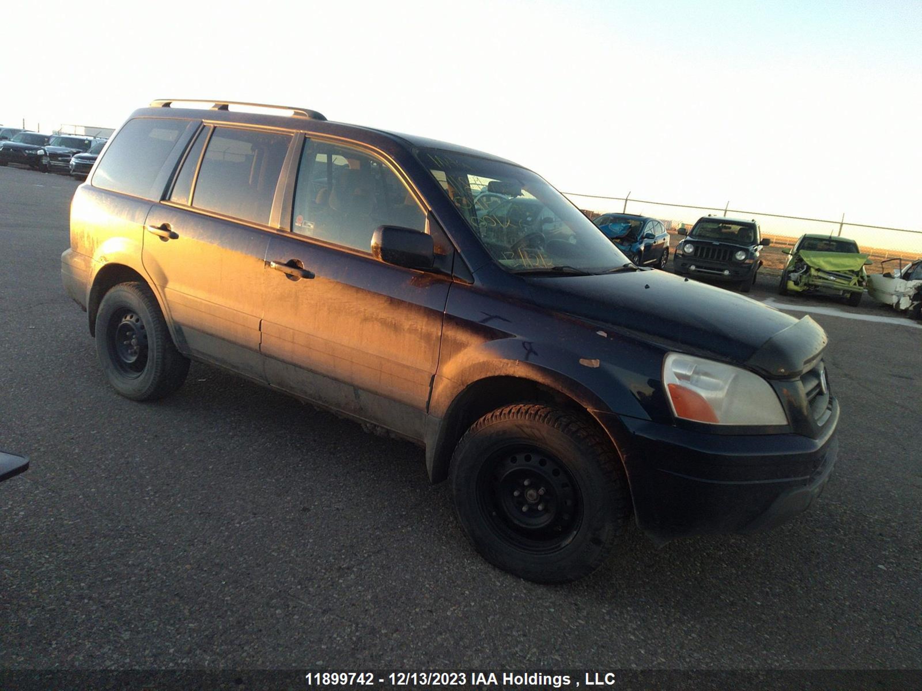 HONDA PILOT 2004 2hkyf18424h001271