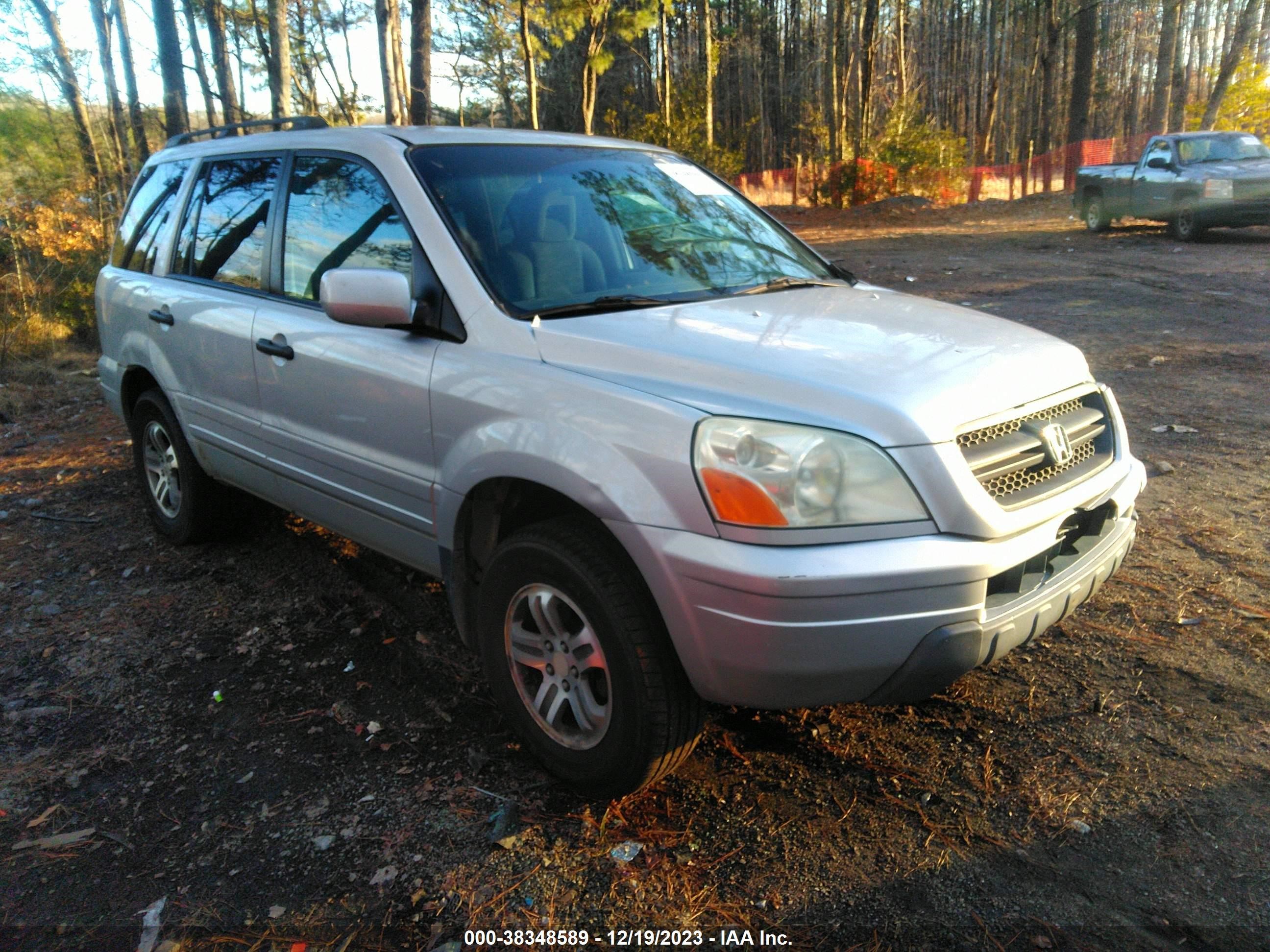 HONDA PILOT 2004 2hkyf18424h547360