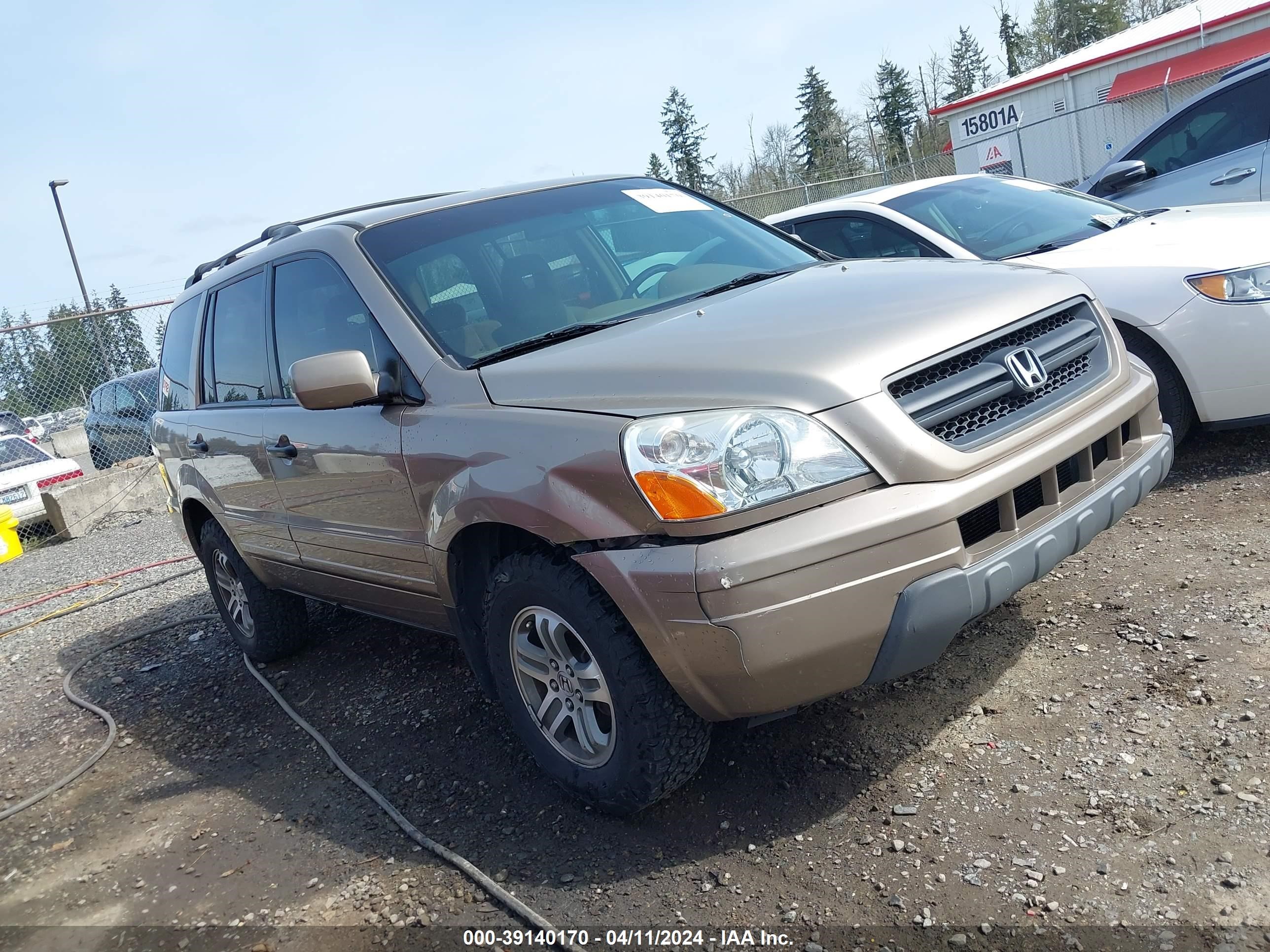 HONDA PILOT 2004 2hkyf18424h594436