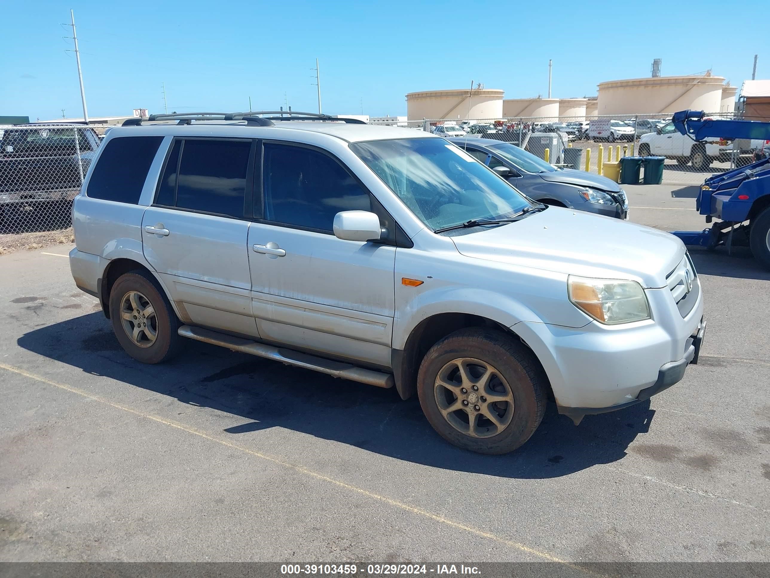 HONDA PILOT 2006 2hkyf18426h549273