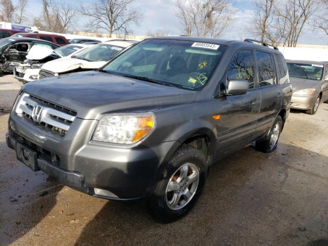 HONDA PILOT EX 2007 2hkyf18427h513102