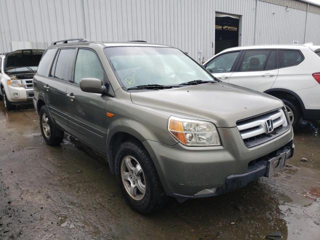 HONDA PILOT EX 2007 2hkyf18427h516274