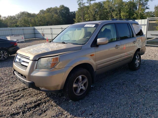 HONDA PILOT EX 2007 2hkyf18427h521474