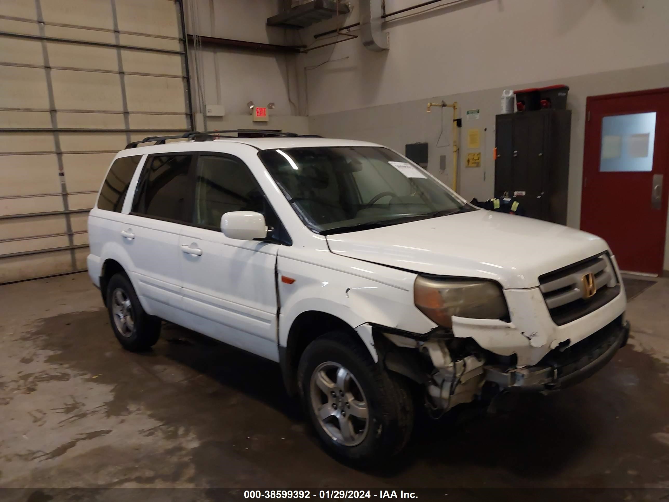 HONDA PILOT 2006 2hkyf18436h510546