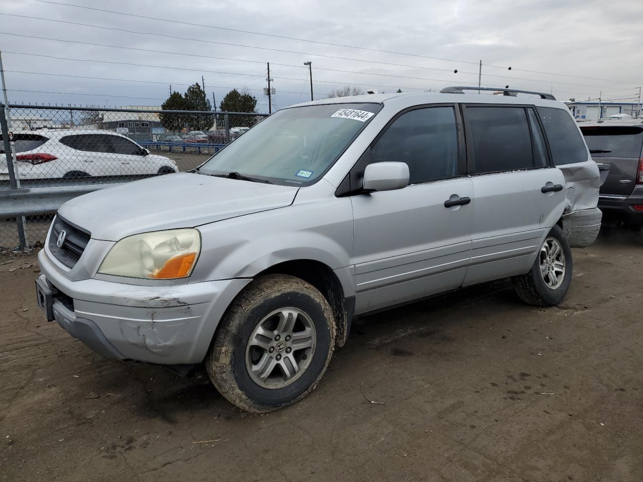 HONDA PILOT 2003 2hkyf18443h500152