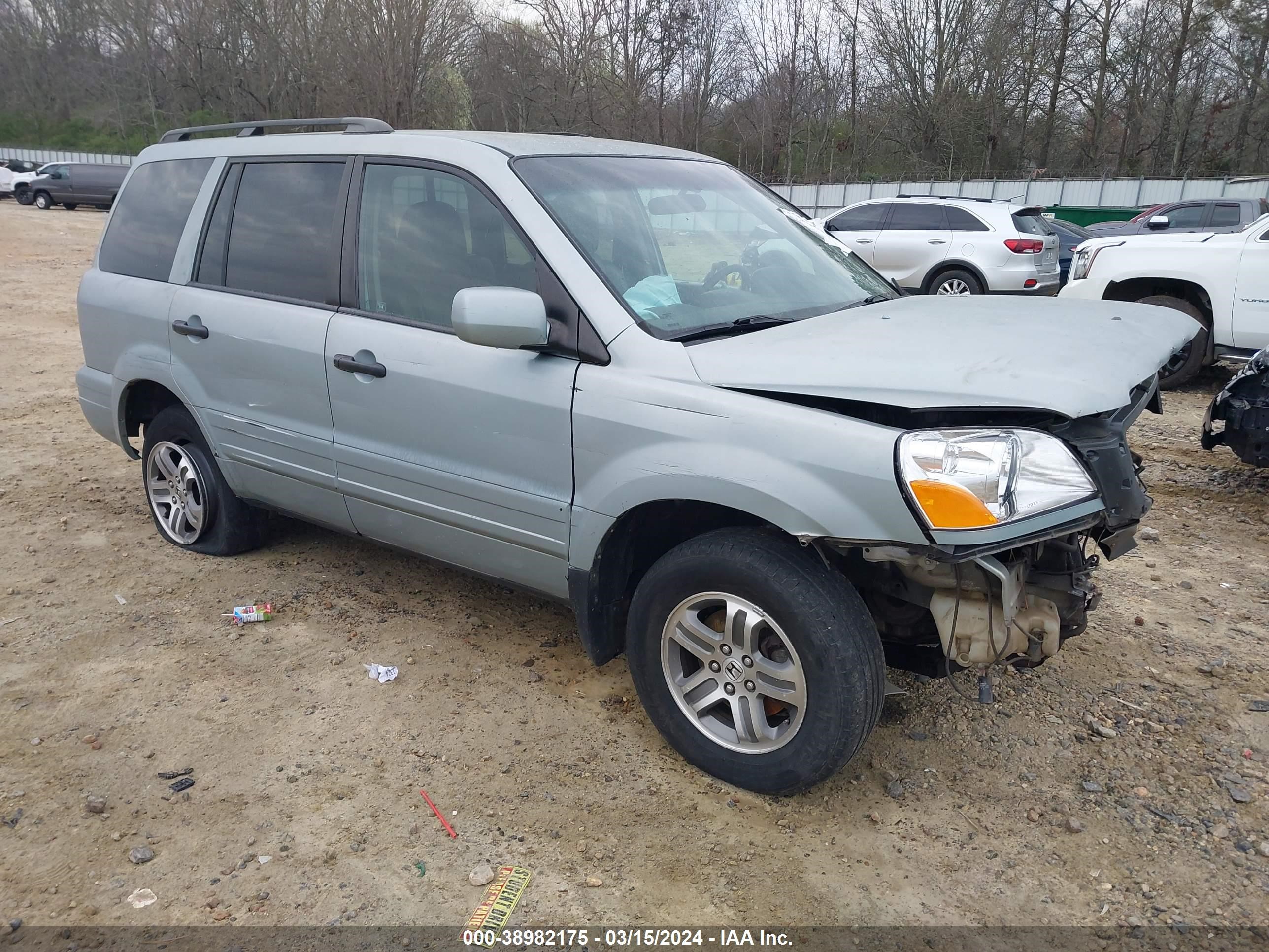 HONDA PILOT 2003 2hkyf18443h537900