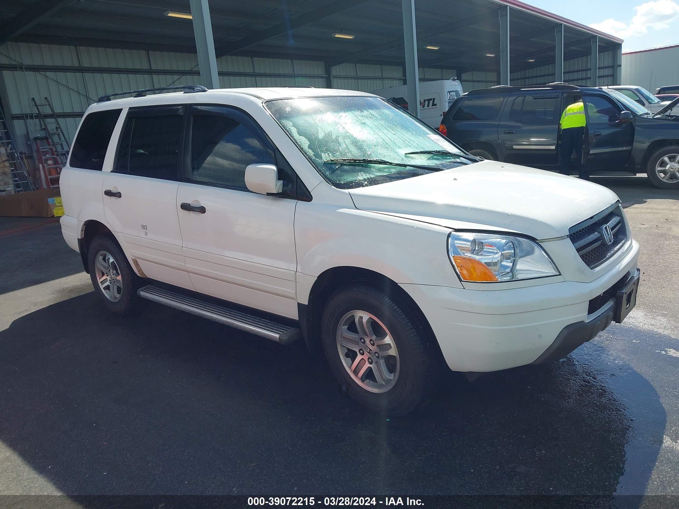 HONDA PILOT 2003 2hkyf18443h544300