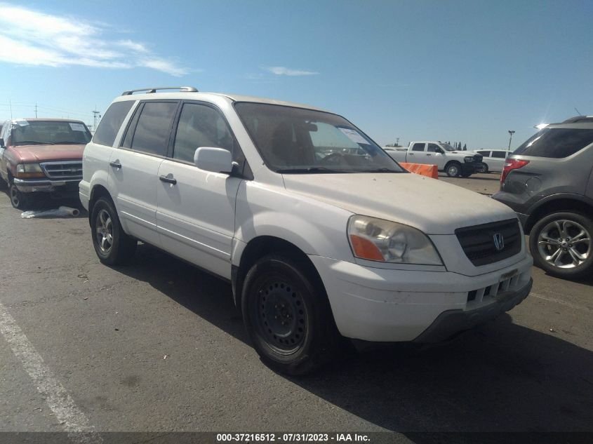 HONDA PILOT 2003 2hkyf18443h553904