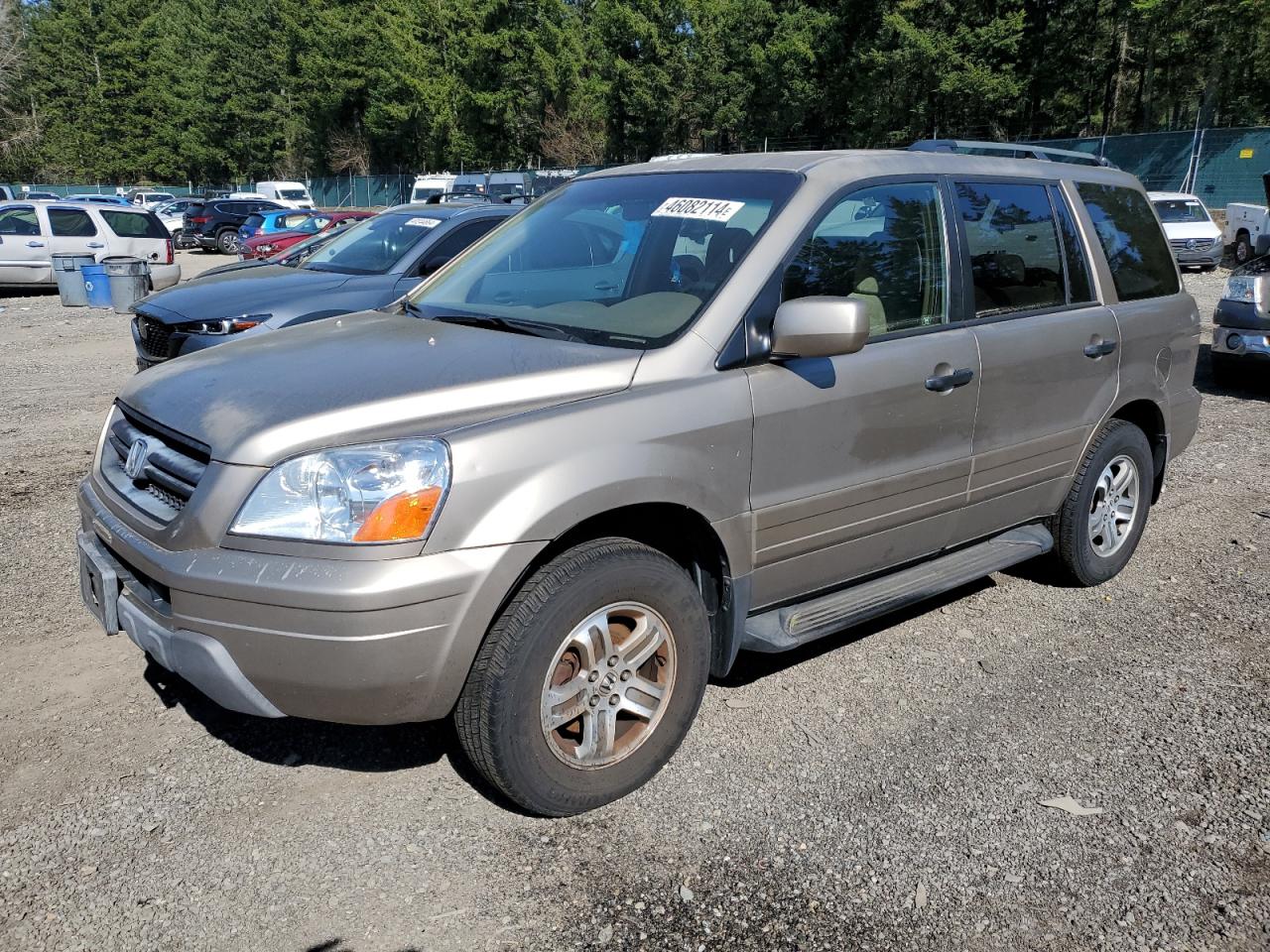 HONDA PILOT 2003 2hkyf18443h616046