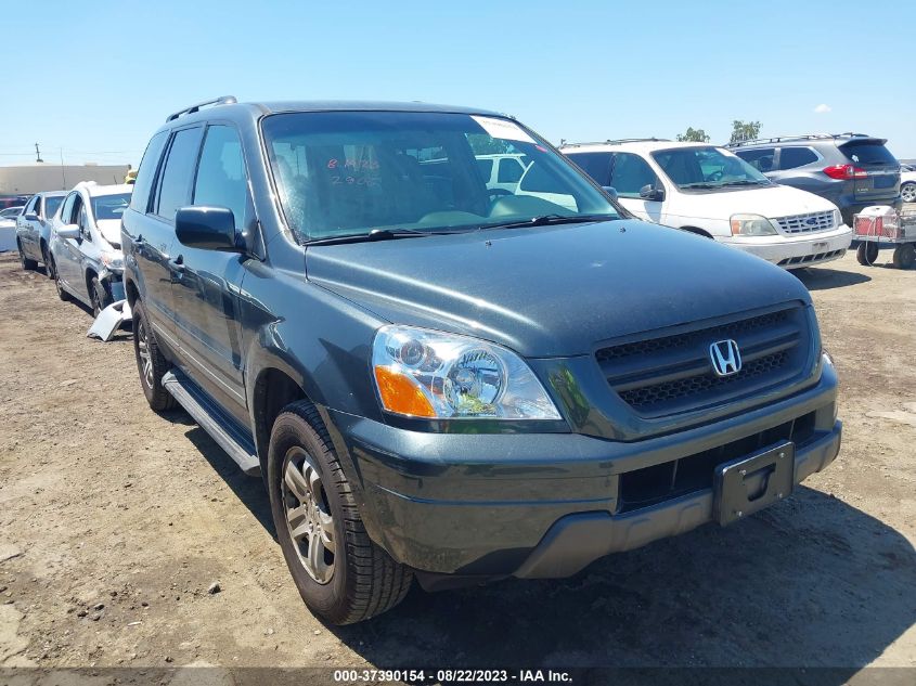 HONDA PILOT 2004 2hkyf18444h580439