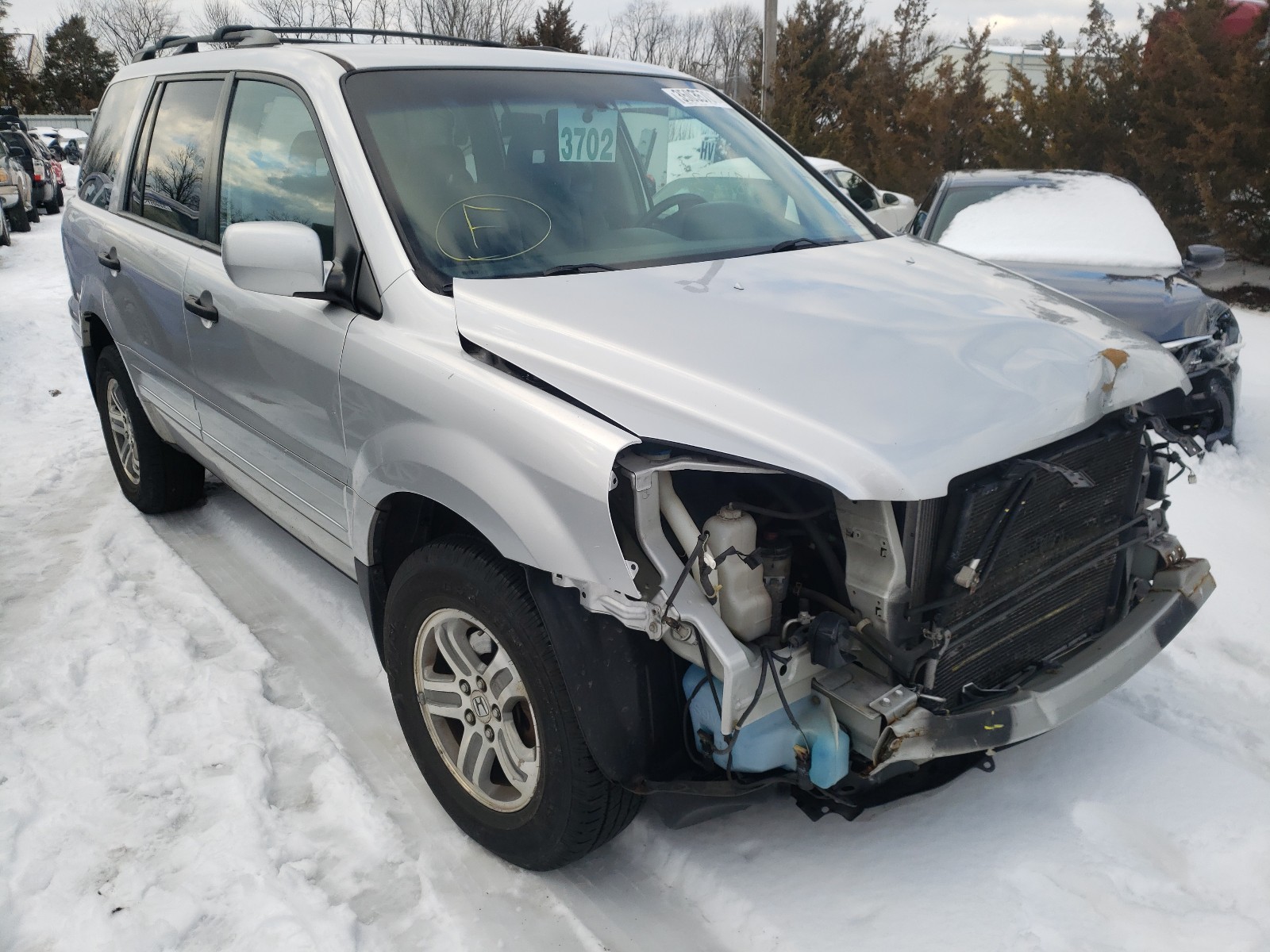 HONDA PILOT EX 2005 2hkyf18445h516130