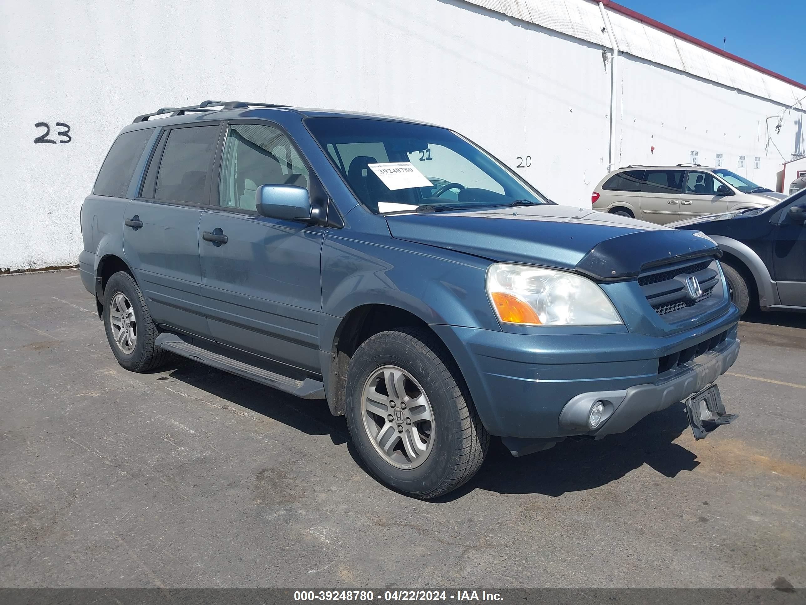 HONDA PILOT 2005 2hkyf18445h530254