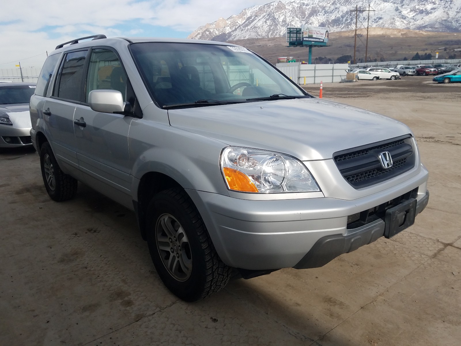 HONDA PILOT EX 2003 2hkyf18463h607509