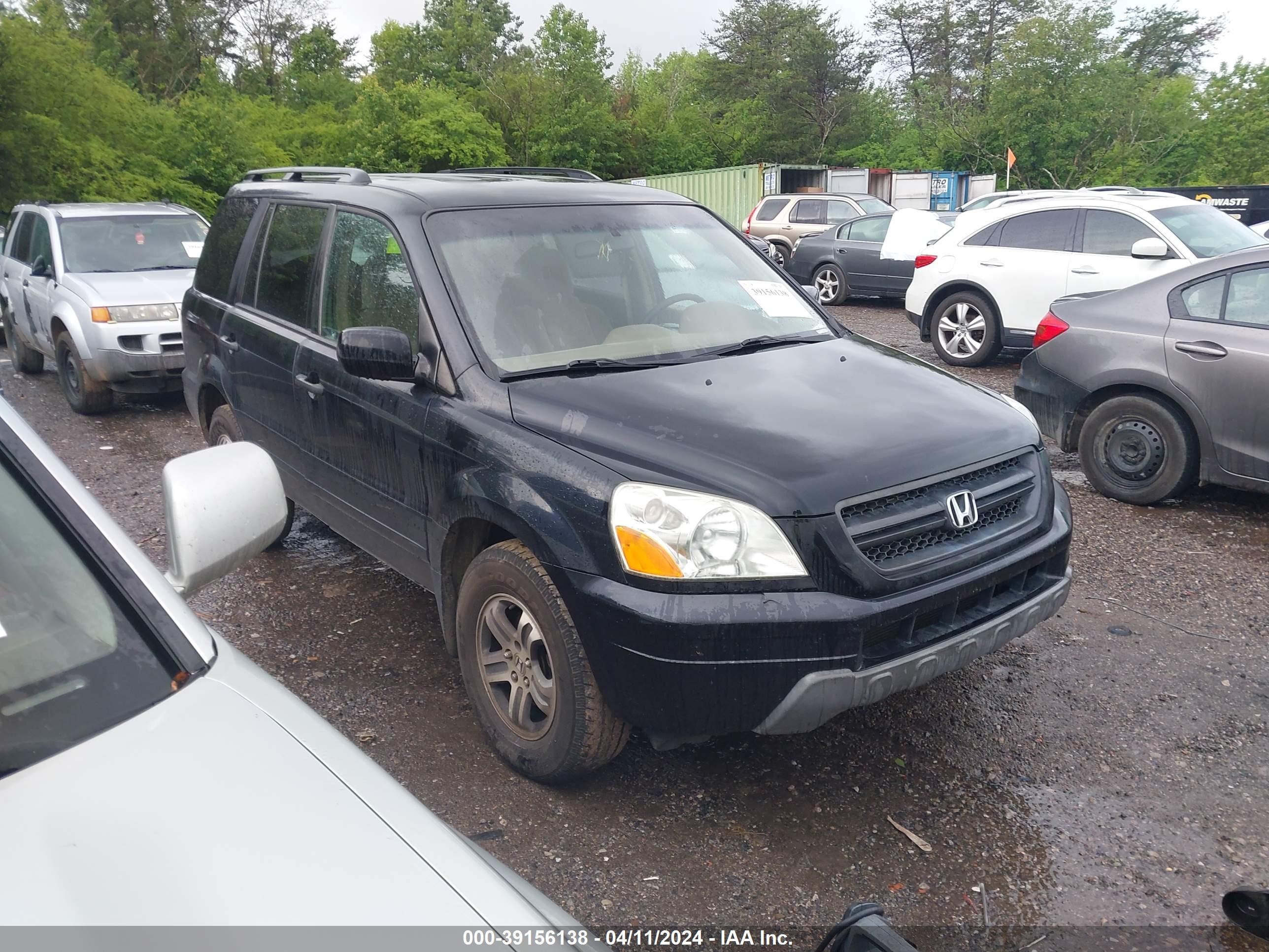 HONDA PILOT 2004 2hkyf18464h595363