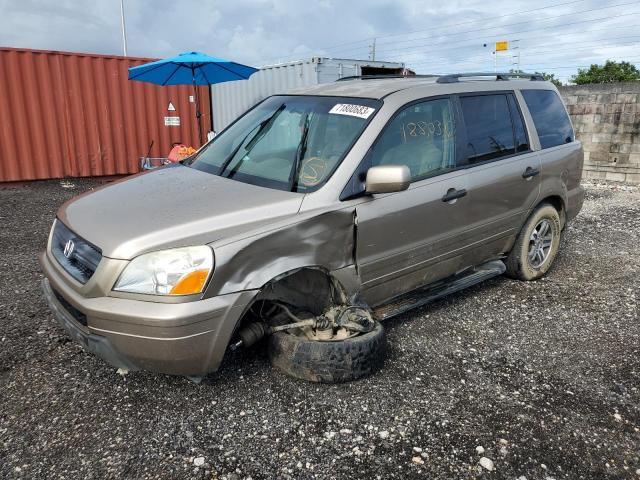 HONDA PILOT EX 2004 2hkyf18464h612078