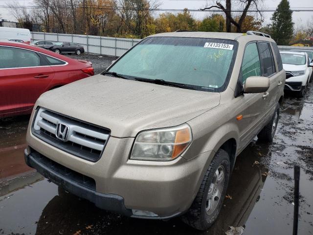 HONDA PILOT 2007 2hkyf18467h525348