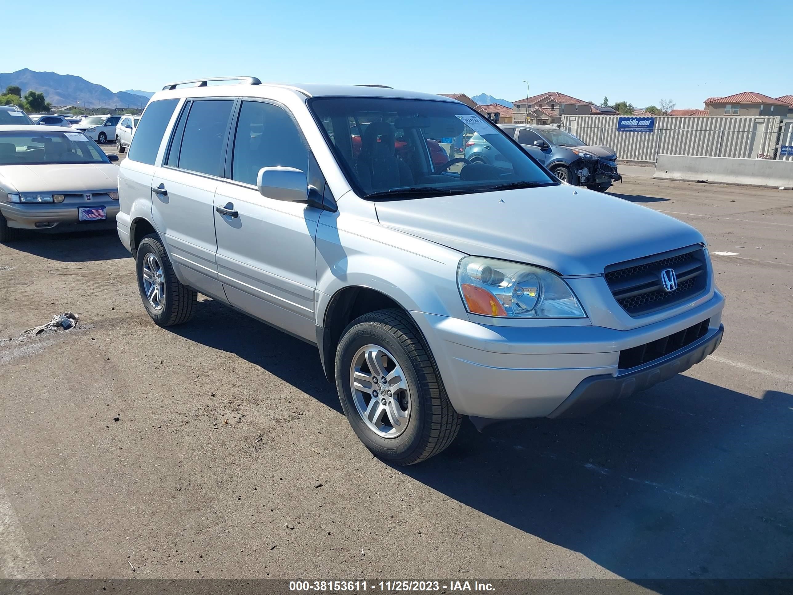 HONDA PILOT 2003 2hkyf18473h621550