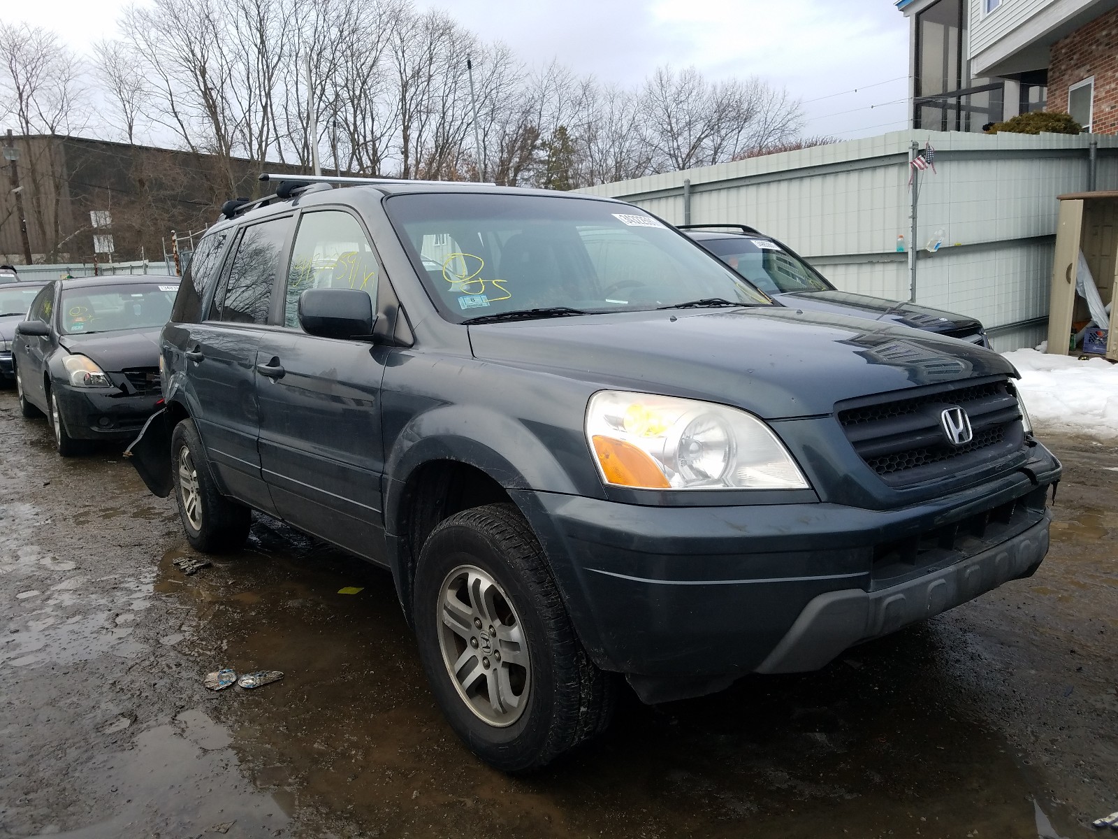 HONDA PILOT EX 2004 2hkyf18474h524642