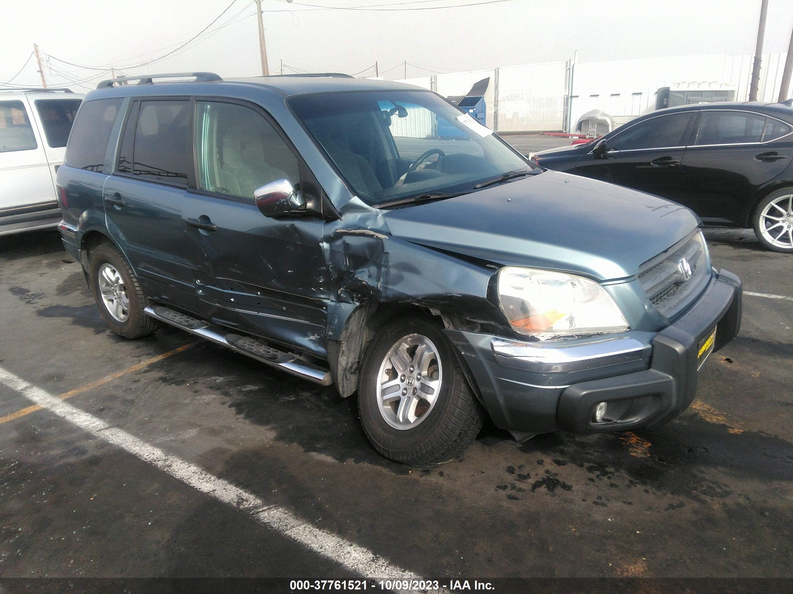 HONDA PILOT 2005 2hkyf18475h568738