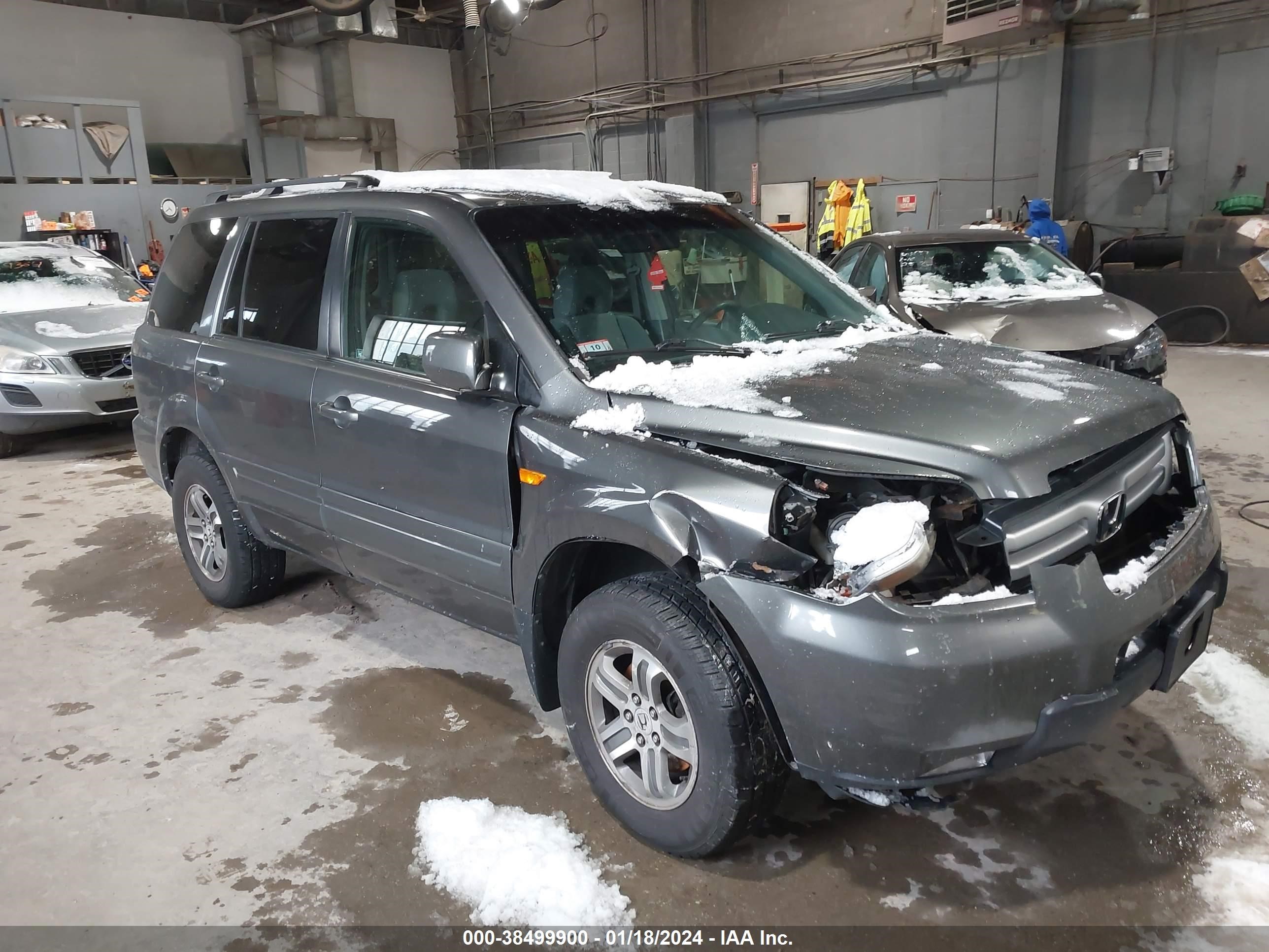 HONDA PILOT 2007 2hkyf18497h539907