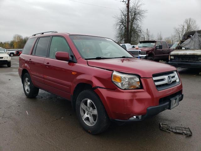 HONDA PILOT EX 2006 2hkyf184x6h523181