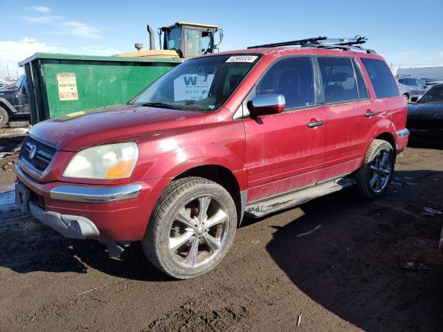 HONDA PILOT 2003 2hkyf18503h521766