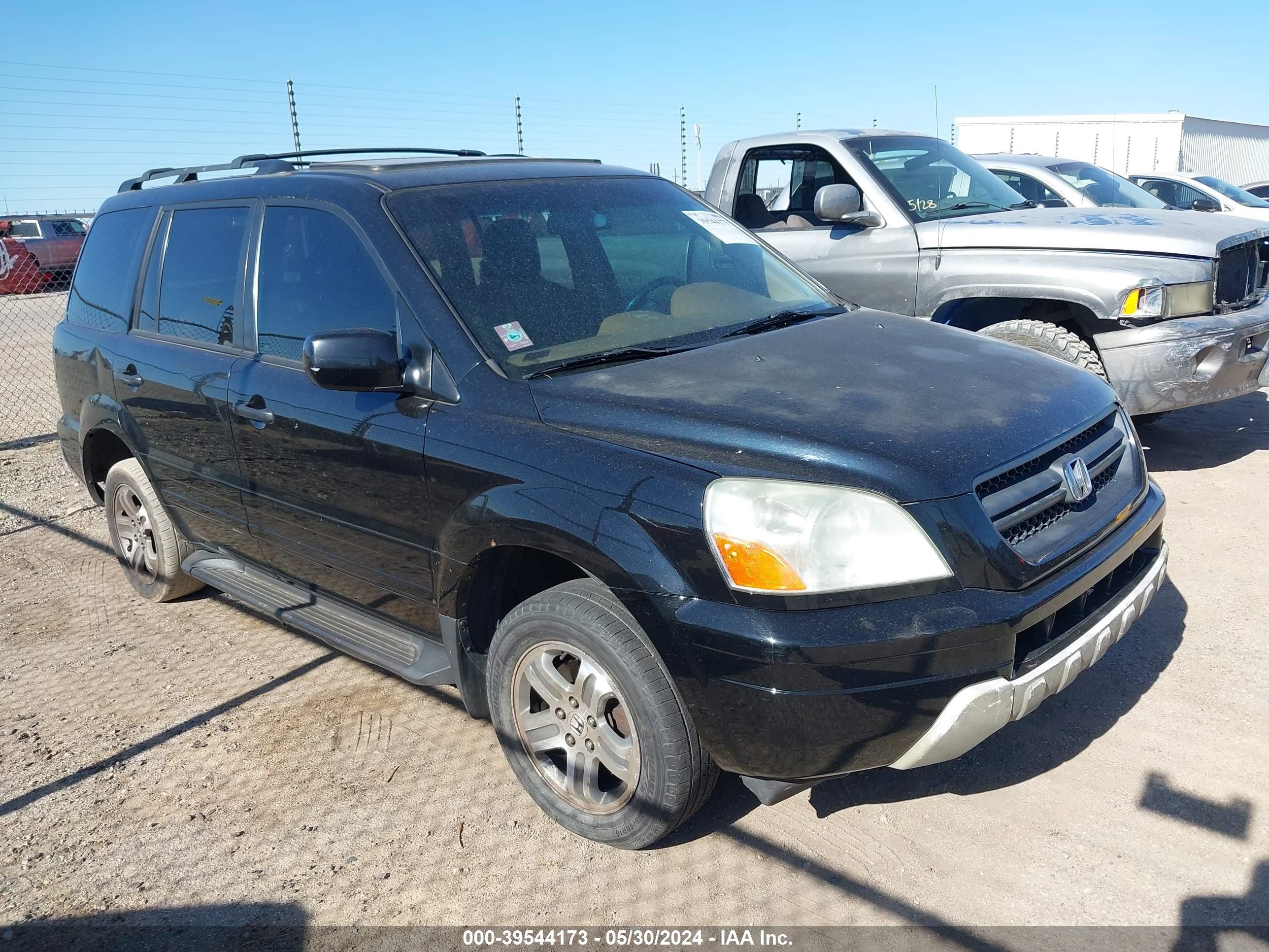 HONDA PILOT 2004 2hkyf18504h503947