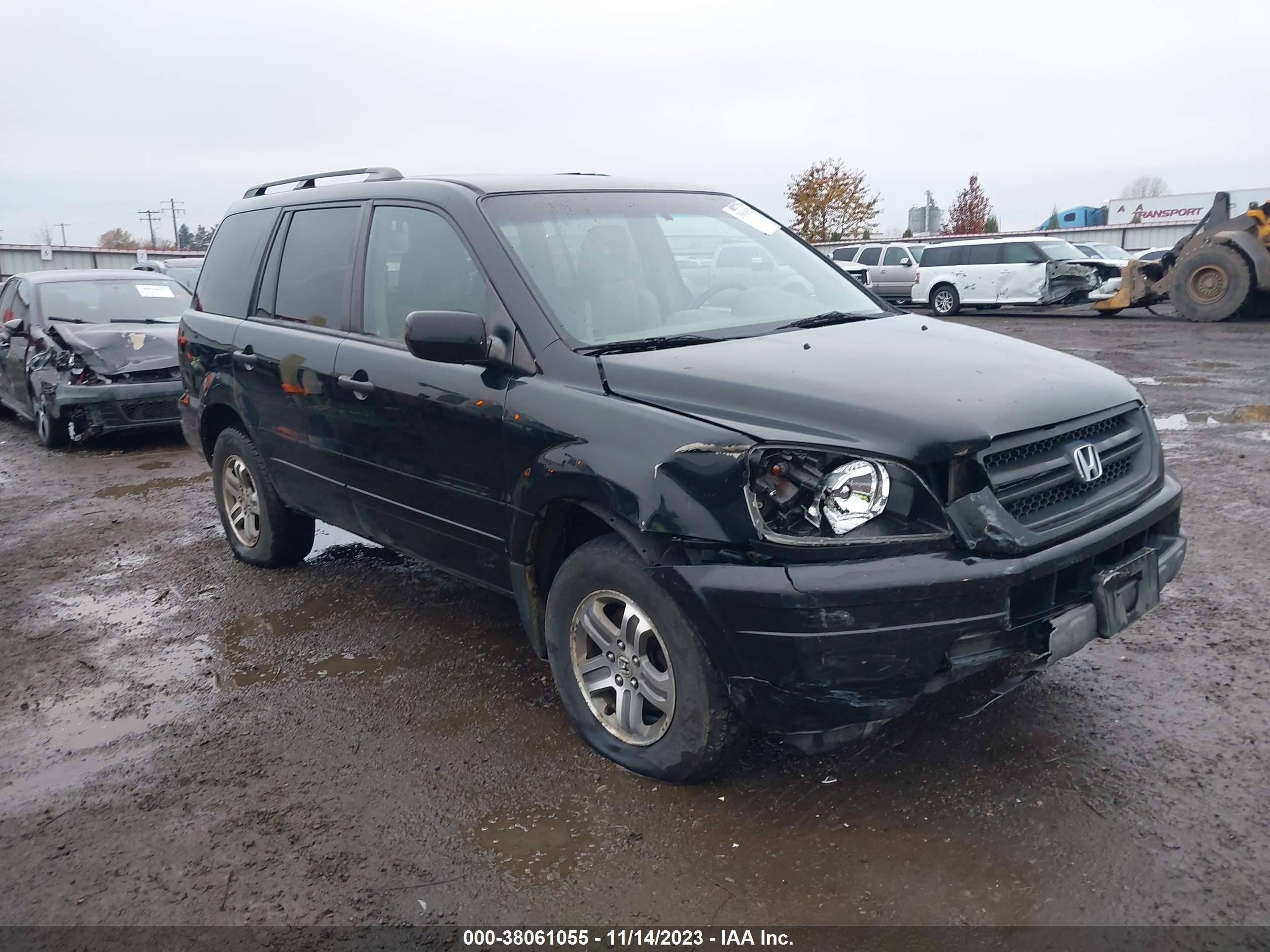 HONDA PILOT 2004 2hkyf18504h607533