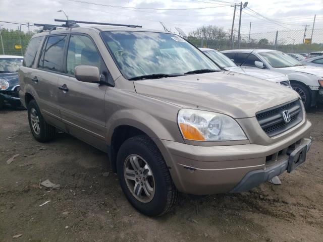 HONDA PILOT EXL 2004 2hkyf18504h622825