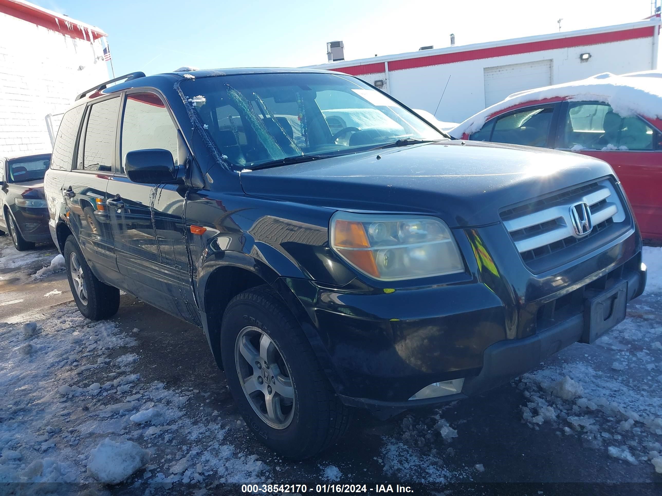 HONDA PILOT 2006 2hkyf18506h521884