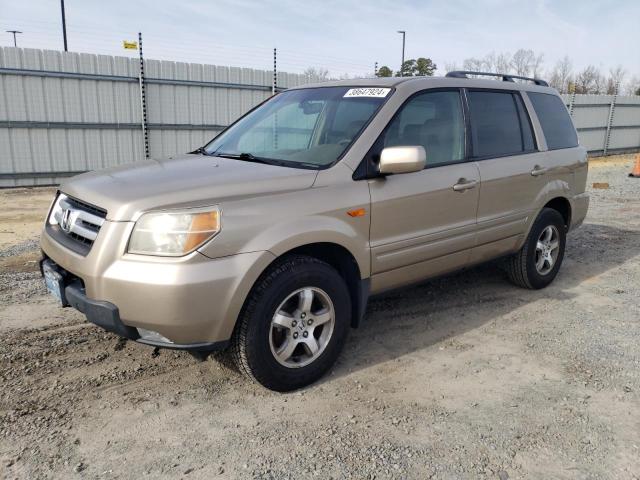 HONDA PILOT 2007 2hkyf18507h506951