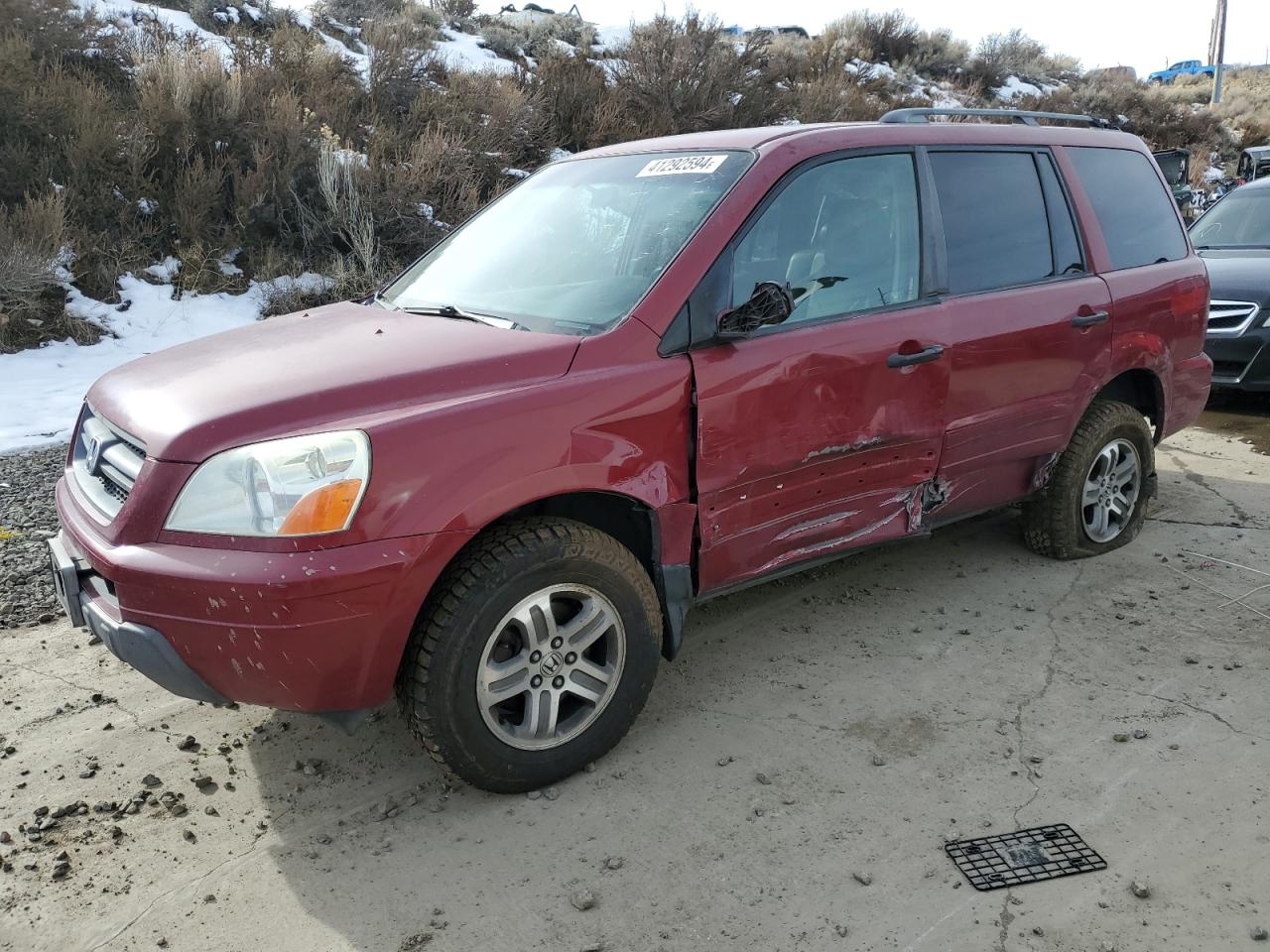 HONDA PILOT 2003 2hkyf18513h512543