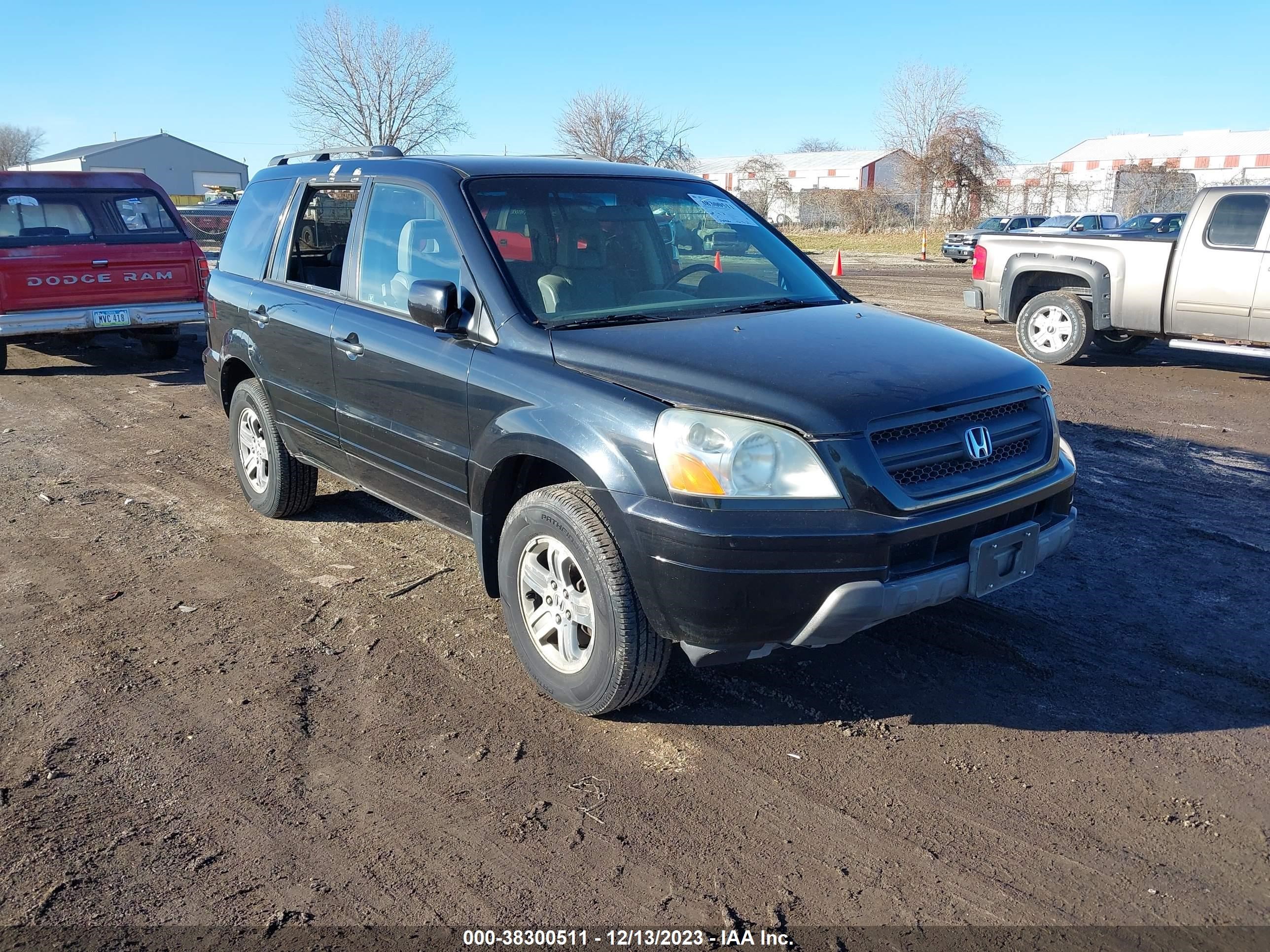 HONDA PILOT 2003 2hkyf18513h527639