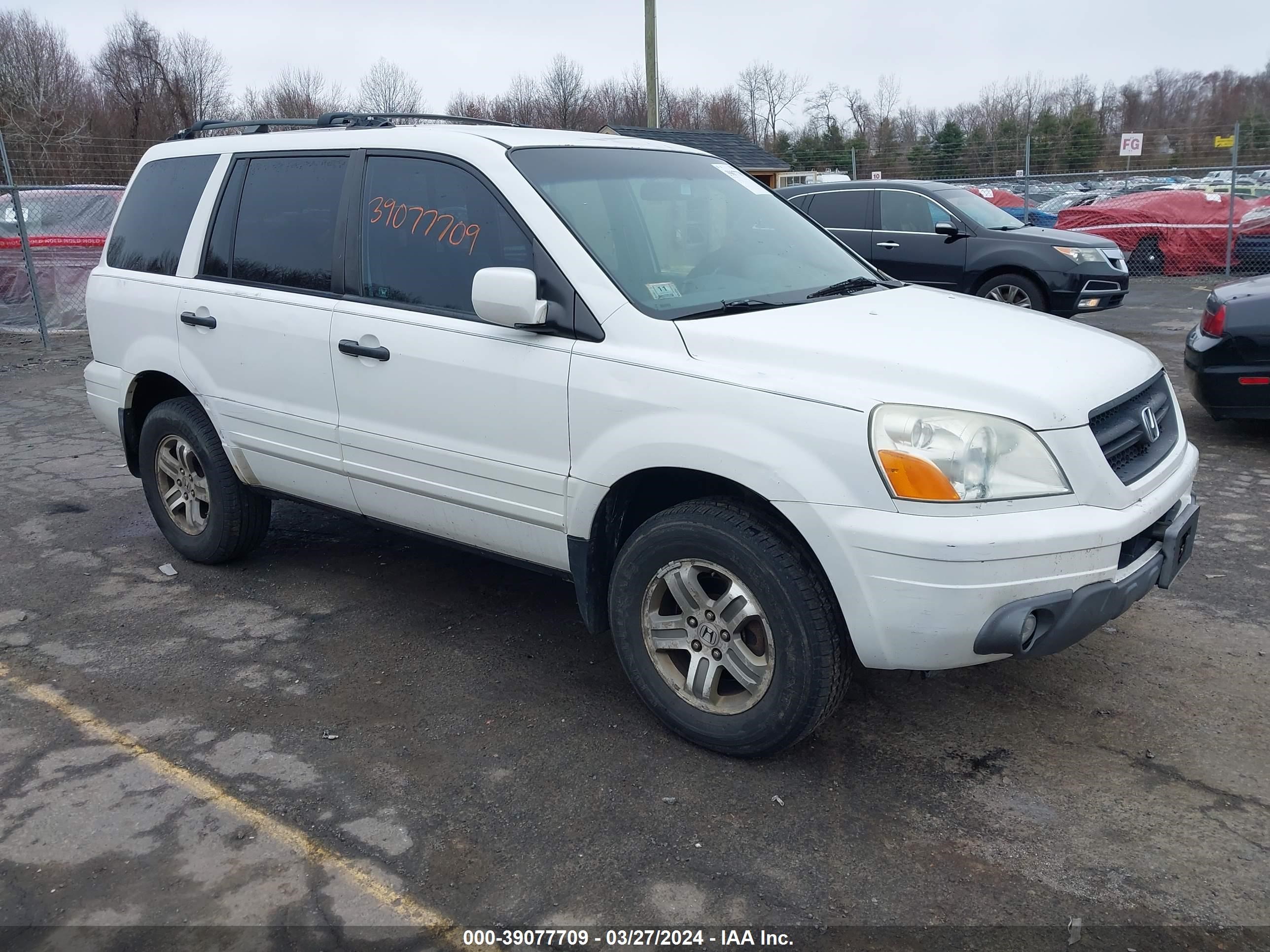 HONDA PILOT 2003 2hkyf18513h558843