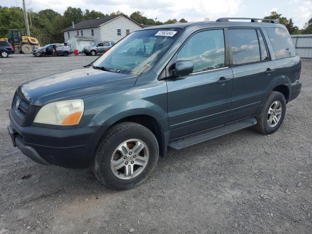 HONDA PILOT EXL 2003 2hkyf18513h599781